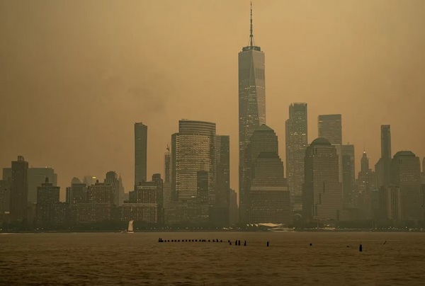 ¿Qué pasa en Nueva York? Alerta por la calidad del aire en Estados Unidos por graves incendios forestales en Canadá - Radio Imperio