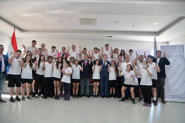 Despidieron a delegación paraguaya que irá al Mundial de Olimpiadas especiales
