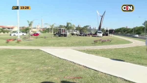 Inaugurarán el monumento el Arpa Paraguaya - C9N