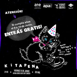 Kita Pena prepara un show único con mago incluido para hacer sentir el arte en vivo a los presentes