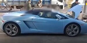 Video: retienen el Lamborghini de Jaeggli en Argentina - Nacionales - ABC Color