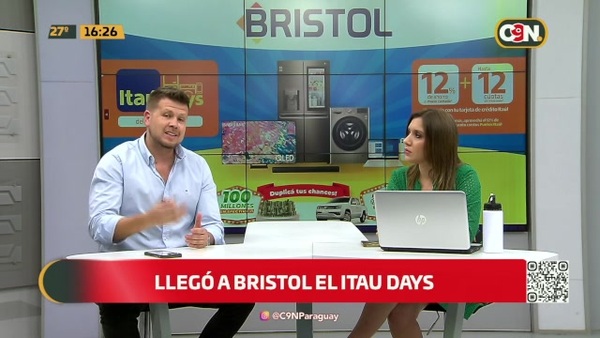 Llegó a Bristol el Itaú Days - C9N