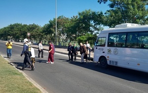 Diario HOY | Cierran la Costanera en hora pico para actividad cultural