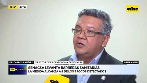 Gripe aviar: Senacsa levanta barreras sanitarias - ABC Noticias - ABC Color