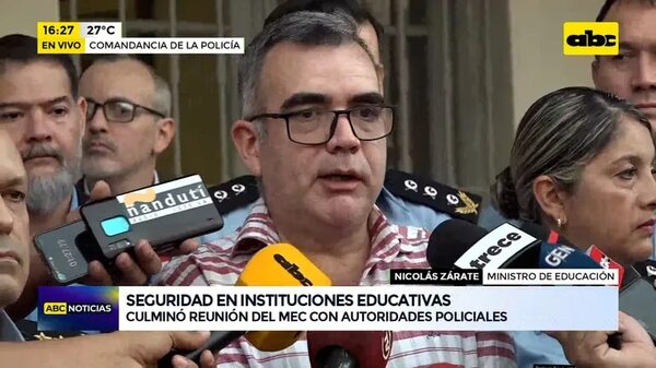 Video: Seguridad en las instituciones educativas - ABC Noticias - ABC Color