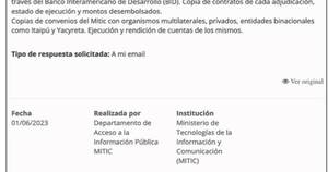 La Nación / Superministerio Mitic, inepto en el cumplimiento de la transparencia