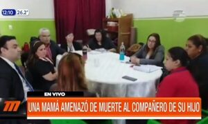 Amenazó de muerte al compañero de su hijo | Telefuturo