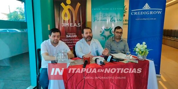 REALIZARON LA PRESENTACIÓN DE LA "TARJETA SALUD" - Itapúa Noticias
