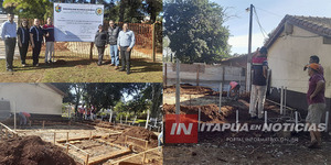 INTENDENTE DE NUEVA ALBORADA VERIFICÓ OBRAS EN INSTITUCIÓN EDUCATIVA - Itapúa Noticias