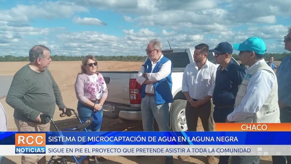 Avanza obra de Sistema de Macrocaptación de agua de lluvia en Comunidad Indígena de Laguna Negra
