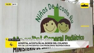 Video: Hospital Acosta Ñu al borde del colapso por cuadros respiratorios - ABC Noticias - ABC Color