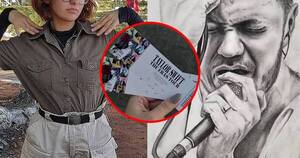 La Nación / Paraguaya pinta retratos para solventar sus entradas al show de Taylor Swift