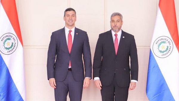 Primer encuentro entre Abdo y Peña para coordinar proceso de transición