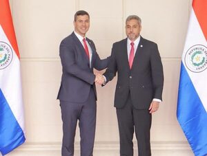 Santiago Peña se reúne con Mario Abdo Benítez: “Hemos dejado atrás diferencias políticas” · Radio Monumental 1080 AM