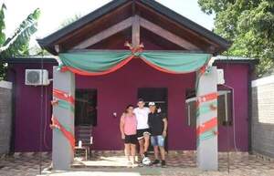 En honor a su abuelo, Julio Enciso le construyó una casa