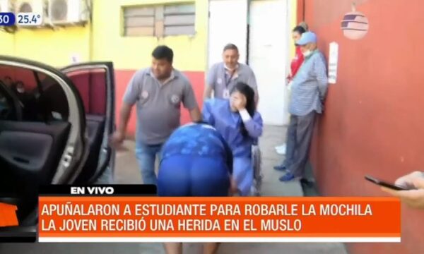 Apuñalaron a estudiante para robarle la mochila | Telefuturo