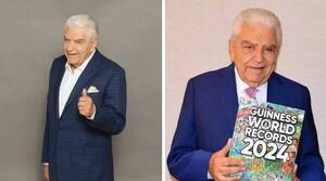 ¡Don Francisco ligó dos récords Guinness!