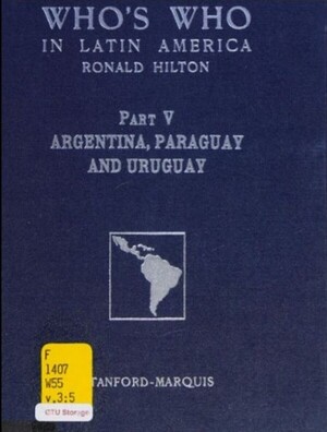 Quién es quién en Paraguay (1950) - El Trueno