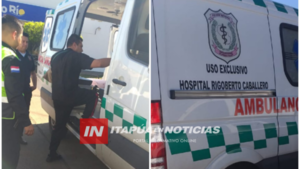 POLICÍA HERIDO POR UN DELINCUENTE FUE TRASLADADO A ASUNCIÓN  - Itapúa Noticias