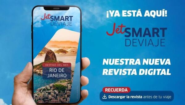 JetSMART lanza DeViaje, su primera revista de entretenimiento a bordo