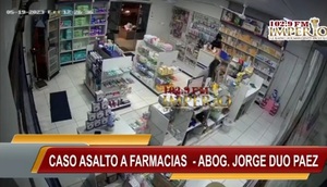 Detenidos por asaltos a farmacias fueron beneficiados con prisión domiciliaria - Radio Imperio