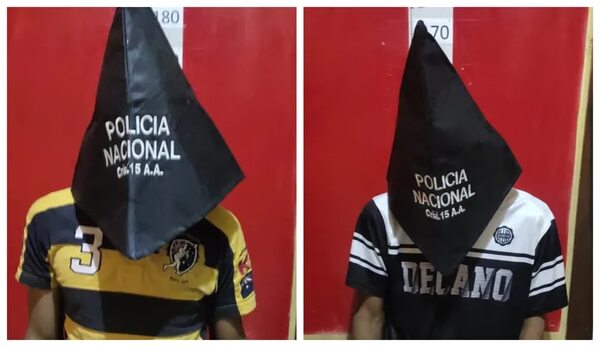Dos supuestos microtraficantes, aprehendidos cerca de la Estación de Buses de Asunción - Policiales - ABC Color