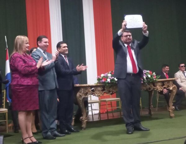 Proclaman a concejales departamentales electos de Amambay