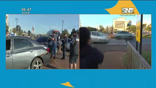 CDE: Cuádruple choque en peligroso cruce - SNT