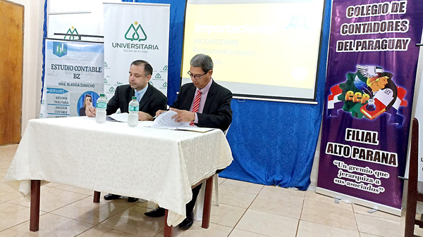 Colegio de Contadores del Py - filial Alto Paraná celebra la Semana del Contador - La Clave