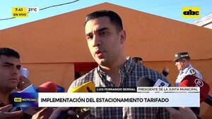 Video: Implementación del estacionamiento tarifado - ABC Noticias - ABC Color