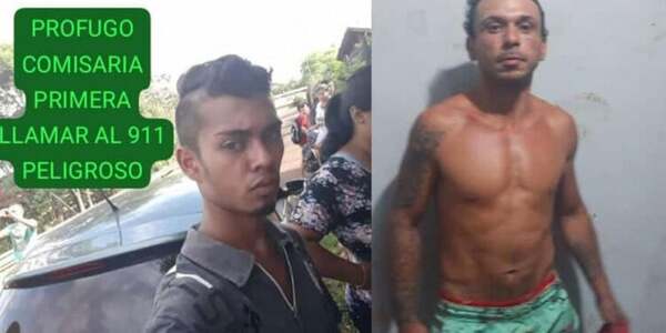 Alerta en Eldorado tras la fuga de dos peligrosos delincuentes
