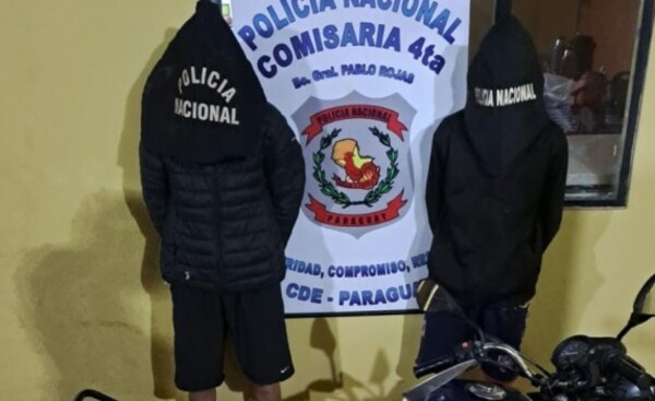 Dos menores detenidos tras asaltar a motobolt