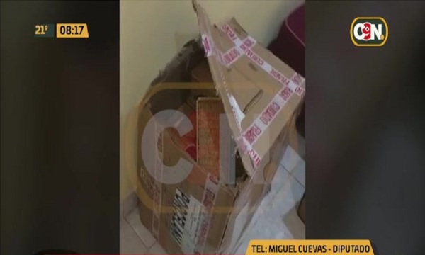 San José de los Arroyos: Incautaron cajas robadas en casa de Diputado - C9N