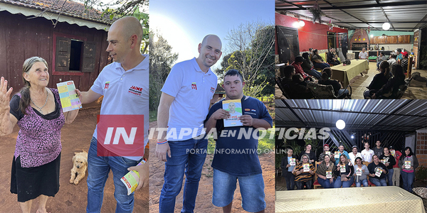 JAIME HINTERLEITNER ES UNO DE LOS POLÍTICOS MÁS QUERIDOS DE CAMBYRETÁ - Itapúa Noticias