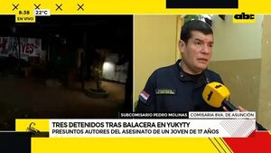 Video: Tres detenidos tras balacera en Yukyty   - ABC Noticias - ABC Color