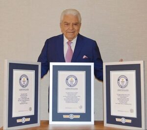 Don Francisco recibió tres Récords Guinness por su carrera en tevé - Gente - ABC Color