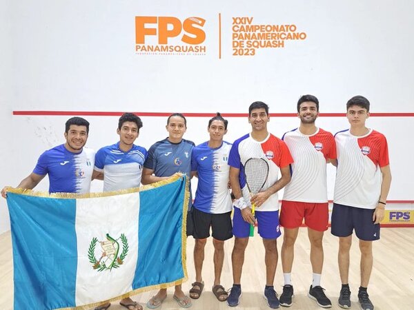 Paraguay cierra 8º en varones el panamericano de squash entre 18 paises