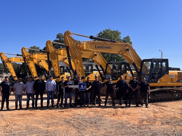 TOCSA adquirió lote de cuatro excavadoras LiuGong