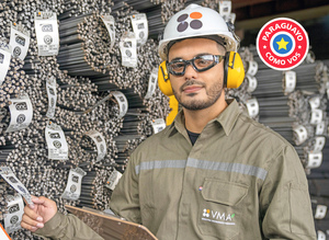 VMA Industria Siderúrgica Paraguaya fabrica varillas de acero laminadas en caliente