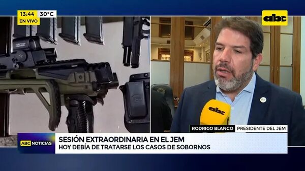 JEM: hoy debían tratarse los casos de sobornos - ABC Noticias - ABC Color