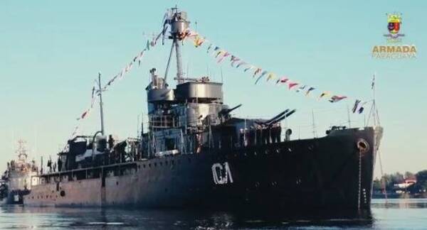 [VIDEO] El cañonero Paraguay se prepara para volver a navegar después de 55 años