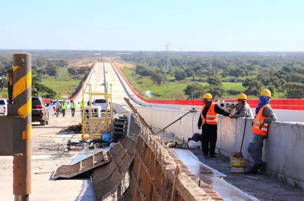 Puente Héroes del Chaco: a un metro de unir atirantado con el viaducto - Nacionales - ABC Color