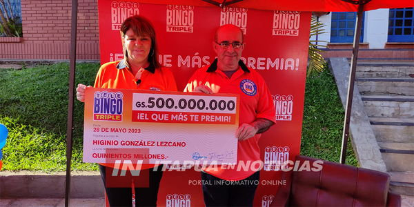 TELEBINGO TRIPLE SIGUE SUMANDO NUEVOS MILLONARIOS - Itapúa Noticias