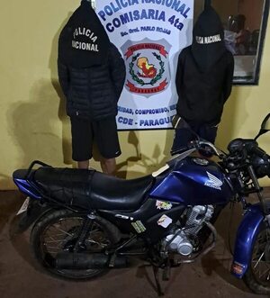 Caen adolescentes tras asaltar a conductor de moto Bolt  - ABC en el Este - ABC Color