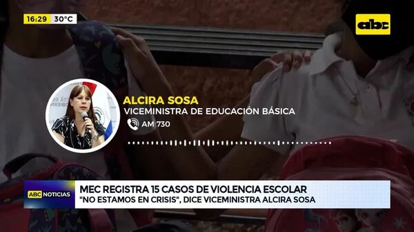 Video: MEC registra 15 casos de violencia en instituciones educativas - ABC Noticias - ABC Color