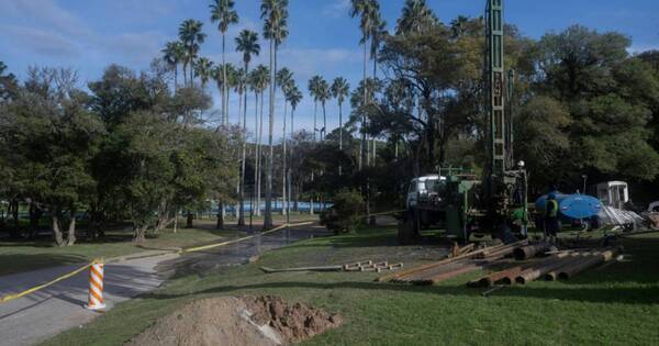 La Nación / Sequía: perforan parque de Montevideo en busca de agua