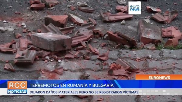 Terremotos en Rumanía y Bulgaria dejan daños pero no se registraron víctimas