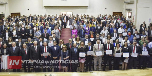 SE REALIZÓ EL ACTO DE PROCLAMACIÓN DE CONCEJALES DEPARTAMENTALES - Itapúa Noticias