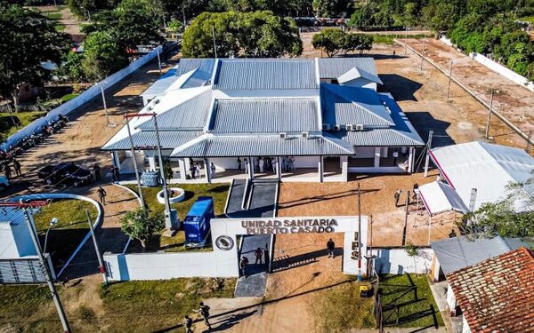 Puerto Casado cuenta con renovada unidad sanitaria - trece