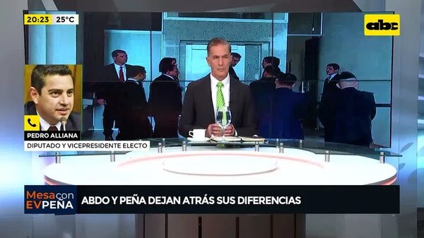 Video: Reunión entre Mario Abdo y Santiago Peña - Mesa de Periodistas - ABC Color